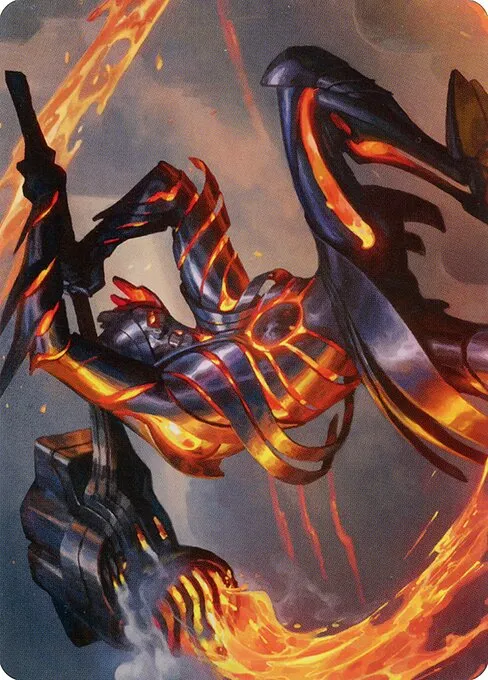Forgehammer Centurion // Forgehammer Centurion · Phyrexia: All Will Be One Art Series 26/81