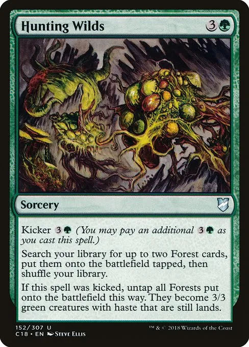Hunting Wilds · Commander 2018 152/307