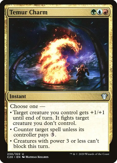 Temur Charm · Commander 2020 230/322