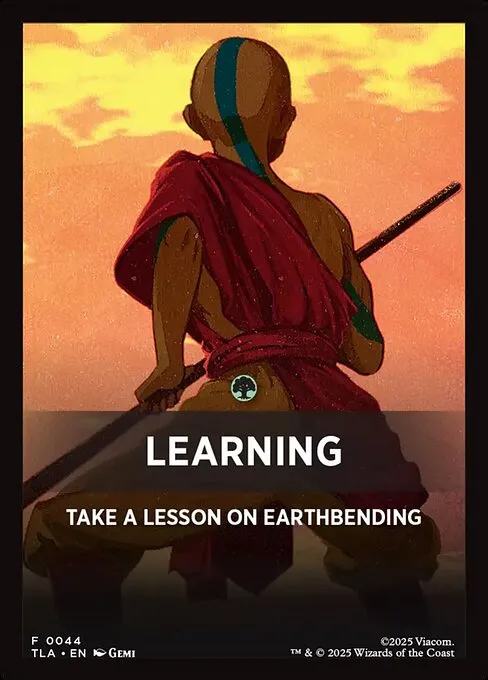 Learning · Avatar: The Last Airbender Jumpstart Front Cards 44/46