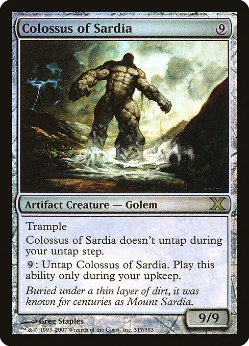 Colossus of Sardia · Tenth Edition 317★/510