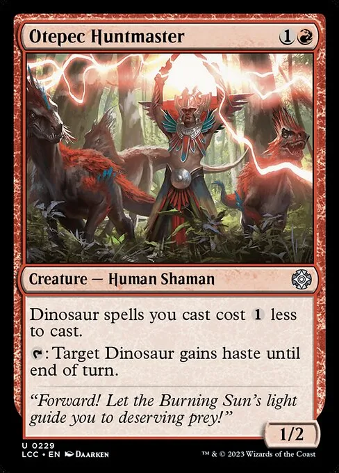 Otepec Huntmaster · The Lost Caverns of Ixalan Commander 229/370