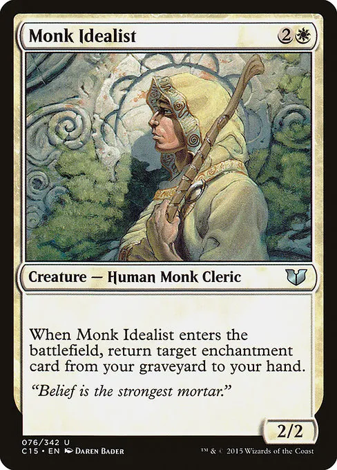 Monk Idealist · Commander 2015 76/342