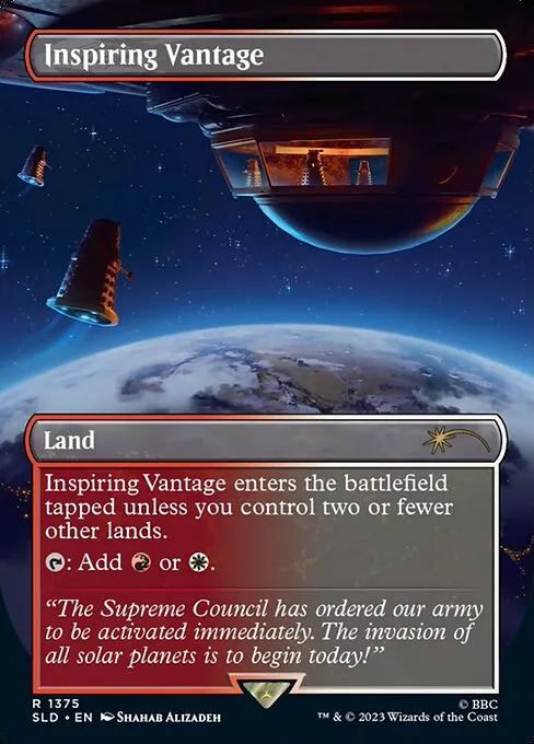 Inspiring Vantage · Secret Lair Drop 1375/2547