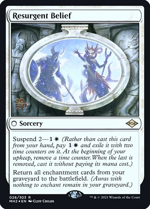 Resurgent Belief · Modern Horizons 2 Promos 26s/86