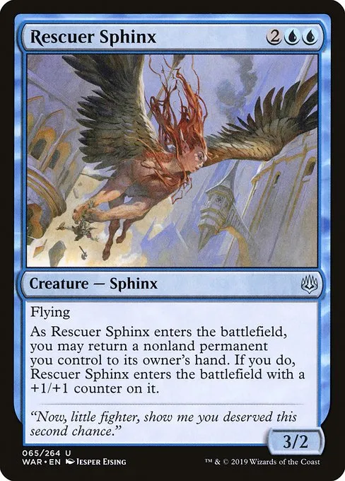 Rescuer Sphinx · War of the Spark 65/312