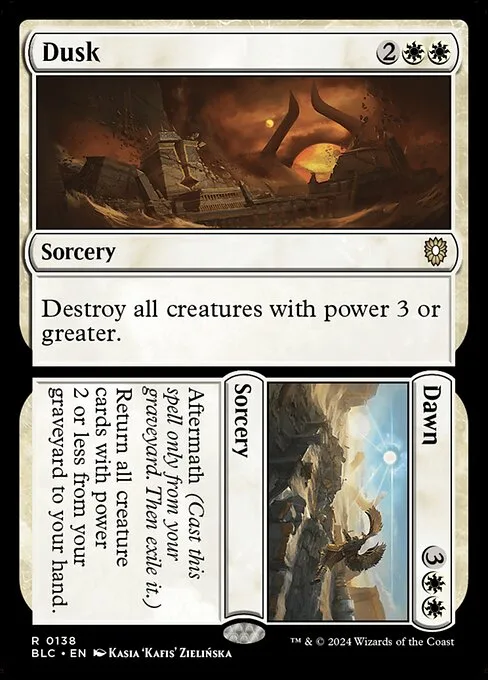 Dusk // Dawn · Bloomburrow Commander 138/356