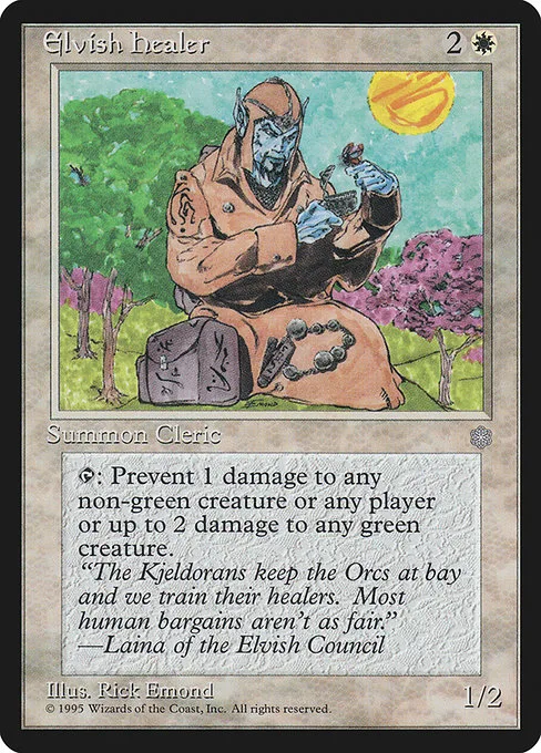 Elvish Healer · Ice Age 22/383