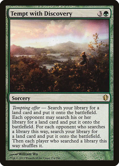 Tempt with Discovery · Commander 2013 174/356
