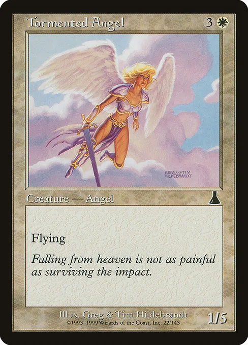 Tormented Angel · Urza's Destiny 22/143