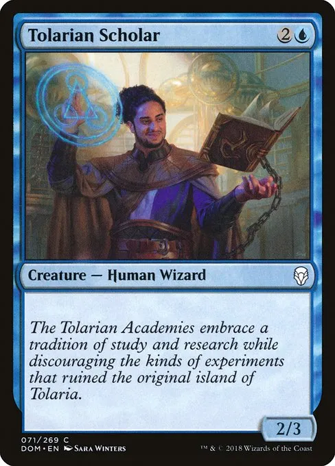 Tolarian Scholar · Dominaria 71/280