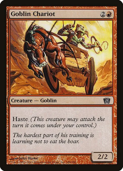 Goblin Chariot · Eighth Edition 188★/711