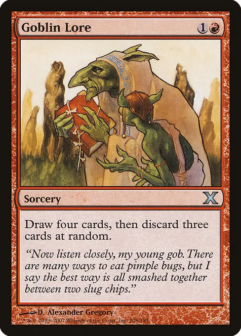 Goblin Lore · Tenth Edition 208/510