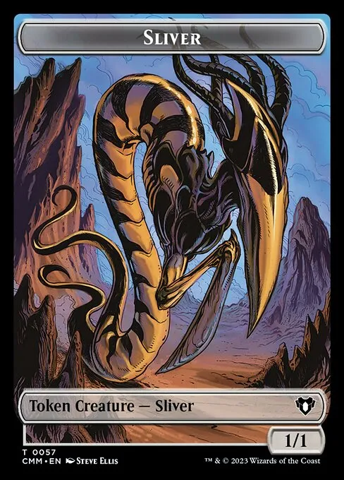 Sliver · Commander Masters Tokens 57/81