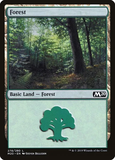 Forest · Core Set 2020 278/346