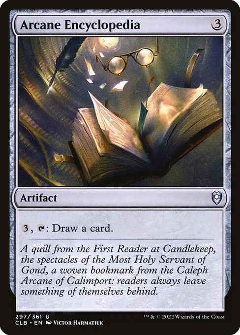 Arcane Encyclopedia · Commander Legends: Battle for Baldur's Gate 297/936