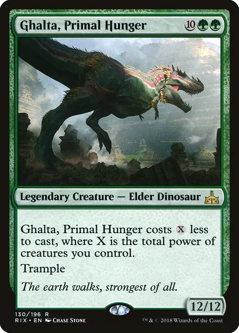 Ghalta, Primal Hunger · Rivals of Ixalan 130/205