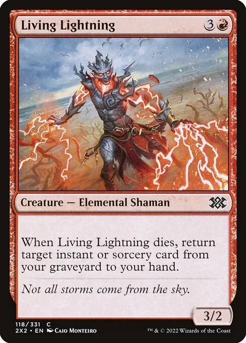 Living Lightning · Double Masters 2022 118/579