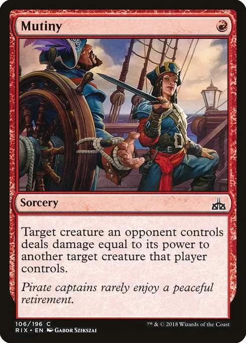 Mutiny · Rivals of Ixalan 106/205