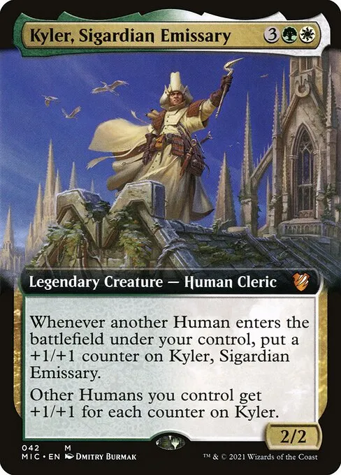 Kyler, Sigardian Emissary · Midnight Hunt Commander 42/187