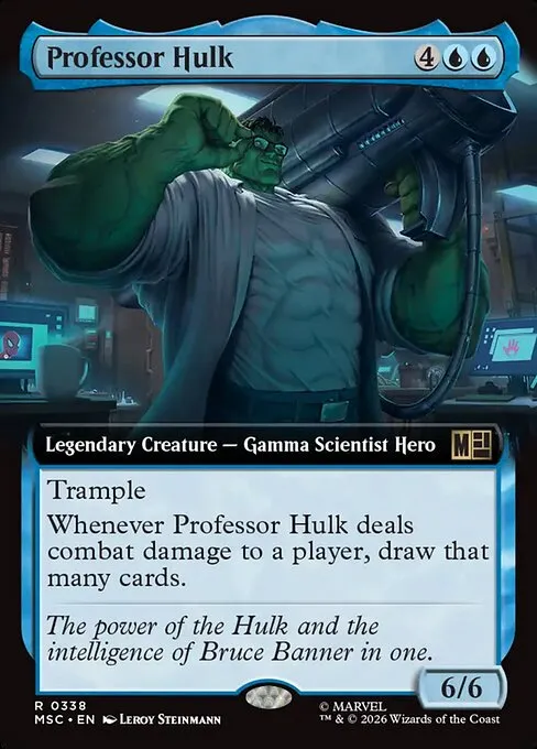 Professor Hulk · Marvel Super Heroes Commander 338/9