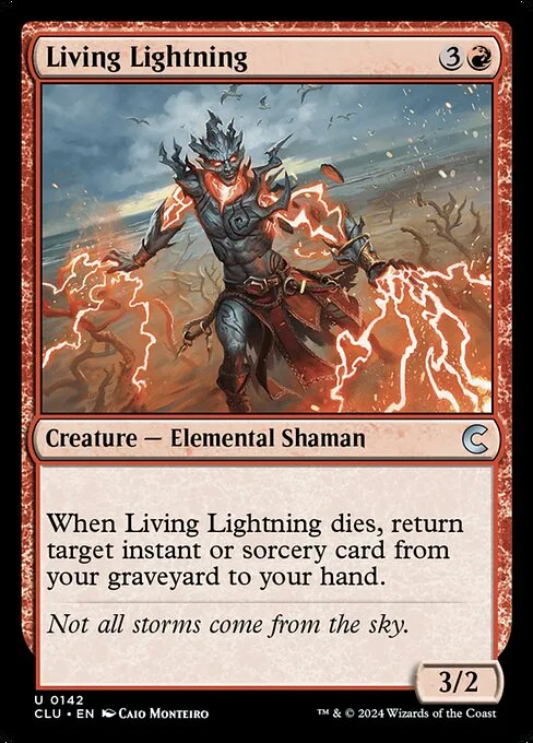 Living Lightning · Ravnica: Clue Edition 142/284