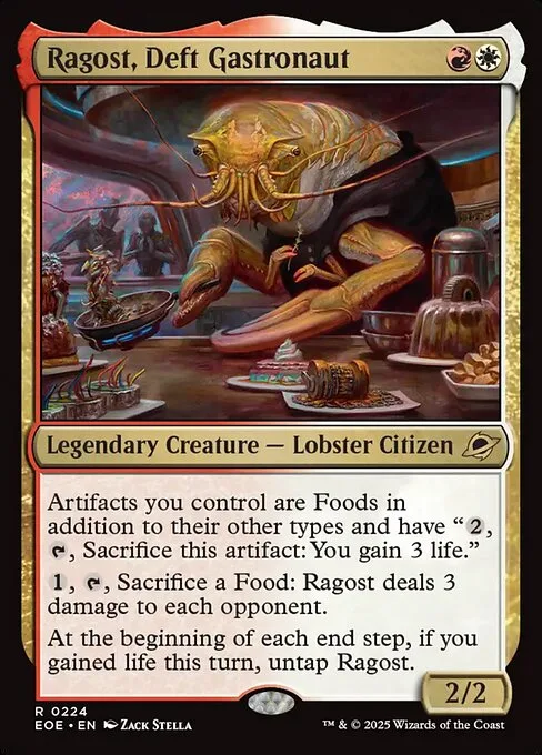 Ragost, Deft Gastronaut · Edge of Eternities 224/400