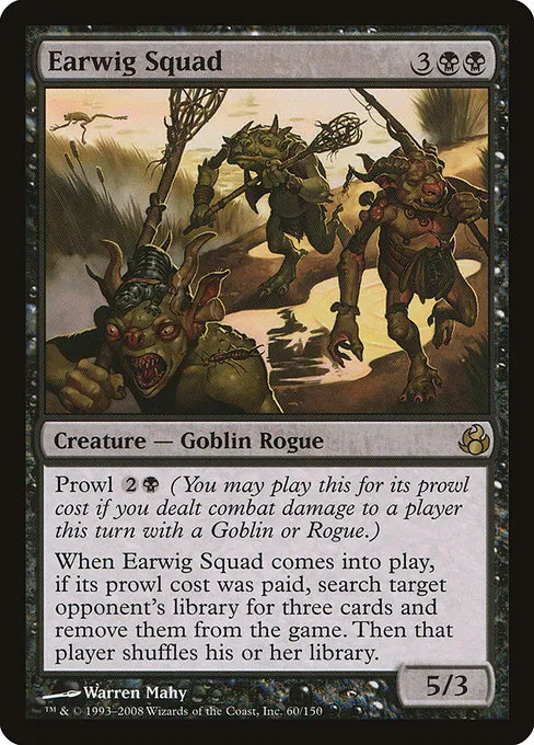 Earwig Squad · Morningtide 60/150