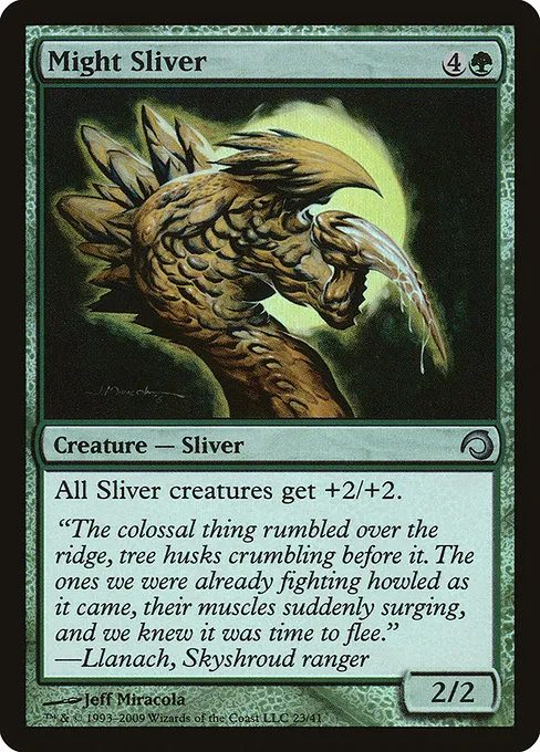 Might Sliver · Premium Deck Series: Slivers 23/41