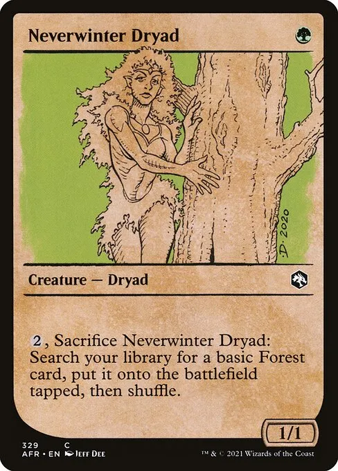 Neverwinter Dryad · Adventures in the Forgotten Realms 329/424