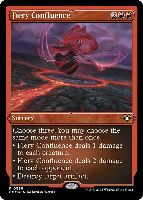Fiery Confluence · Commander Masters 536/1067