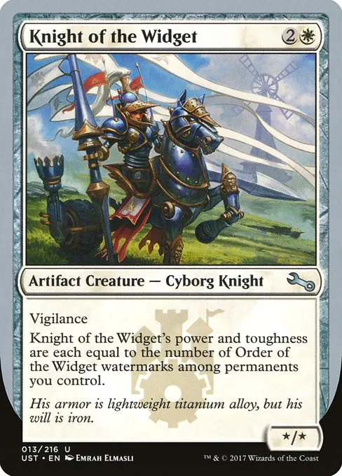 Knight of the Widget · Unstable 13/268