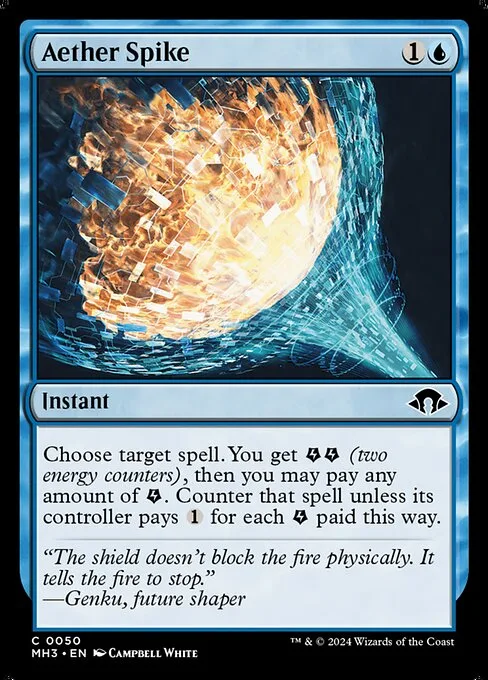 Aether Spike · Modern Horizons 3 50/528