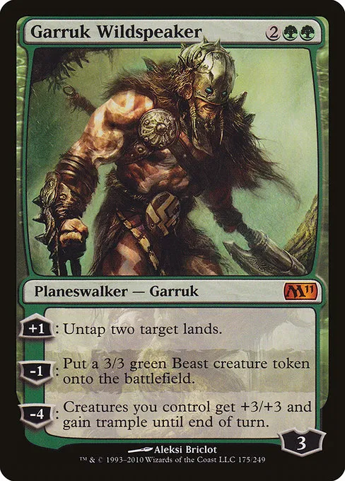 Garruk Wildspeaker · Magic 2011 175/249