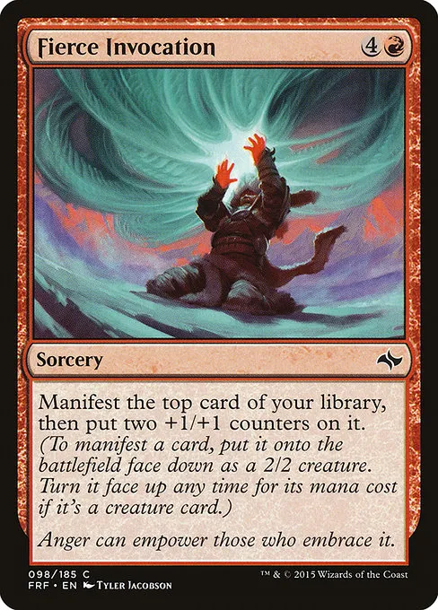 Fierce Invocation · Fate Reforged 98/191
