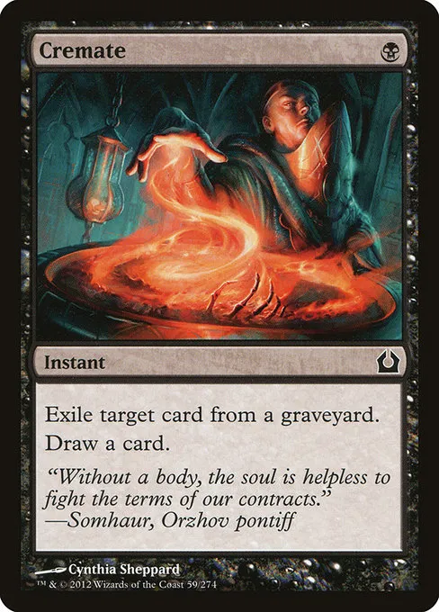 Cremate · Return to Ravnica 59/274