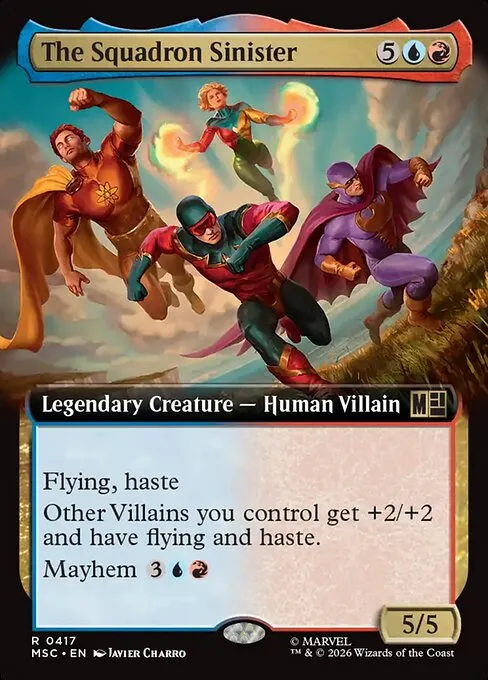 The Squadron Sinister · Marvel Super Heroes Commander 417/9