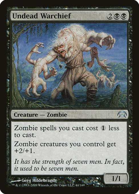 Undead Warchief · Planechase 44/169