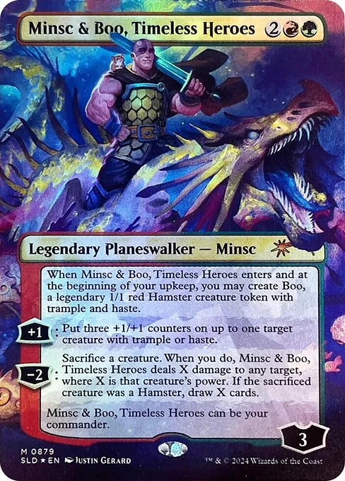 Minsc & Boo, Timeless Heroes · Secret Lair Drop 879/2547
