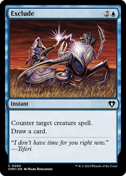Exclude · Commander Masters 90/1067
