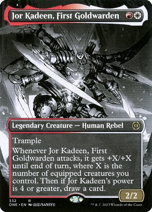 Jor Kadeen, First Goldwarden · Phyrexia: All Will Be One 332/479