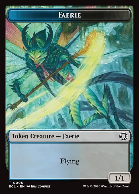 Faerie · Lorwyn Eclipsed Tokens 5/13