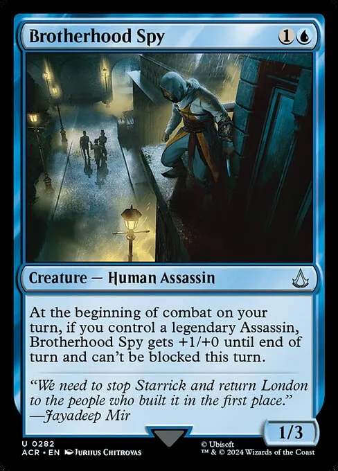 Brotherhood Spy · Assassin's Creed 282/309