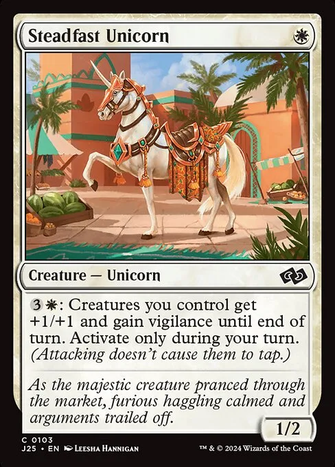 Steadfast Unicorn · Foundations Jumpstart 103/779