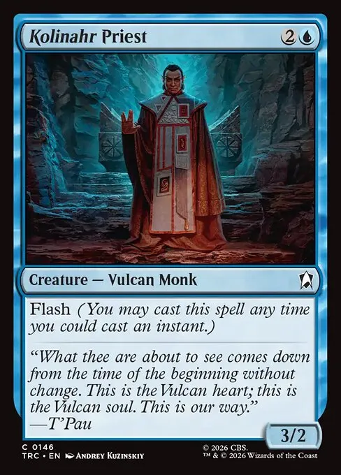 Kolinahr Priest · Star Trek Commander 146/1