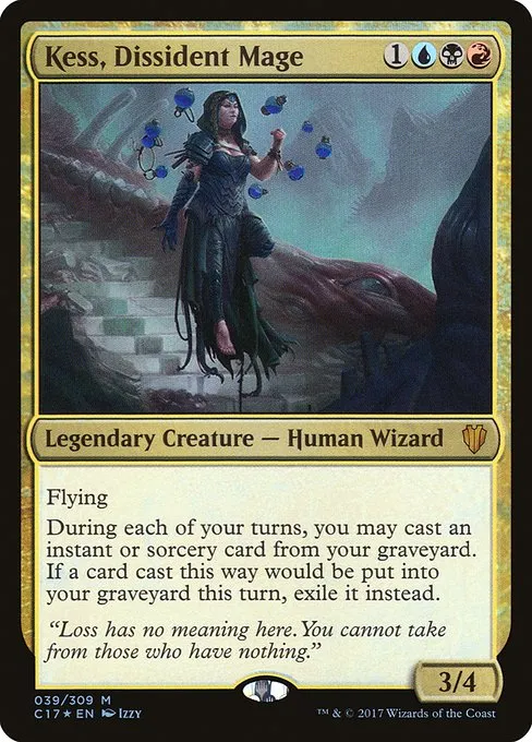 Kess, Dissident Mage · Commander 2017 39/309