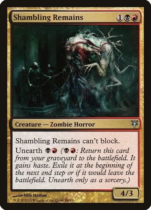 Shambling Remains · Duel Decks: Sorin vs. Tibalt 48/80