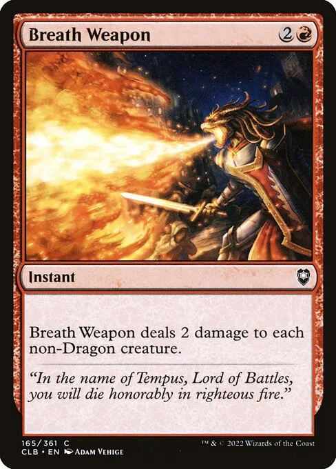 Breath Weapon · Commander Legends: Battle for Baldur's Gate 165/936
