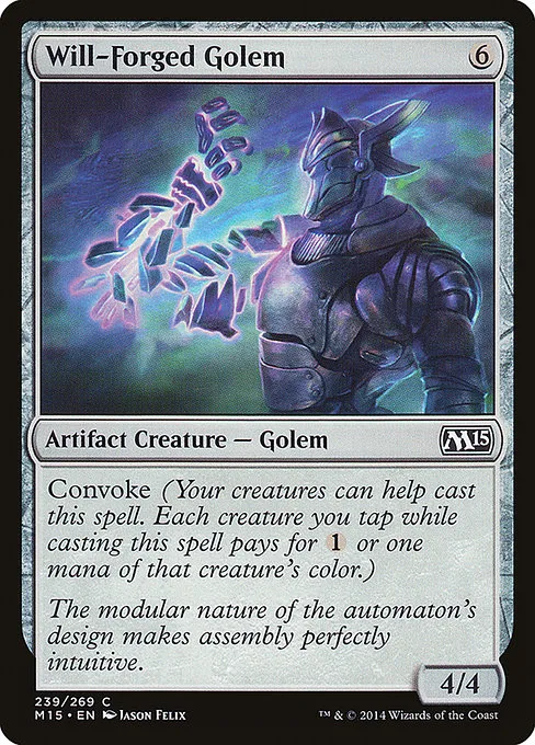 Will-Forged Golem · Magic 2015 239/284
