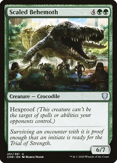 Scaled Behemoth · Commander Legends 251/718